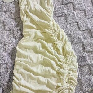 Princess Polly Cream Mini Dress